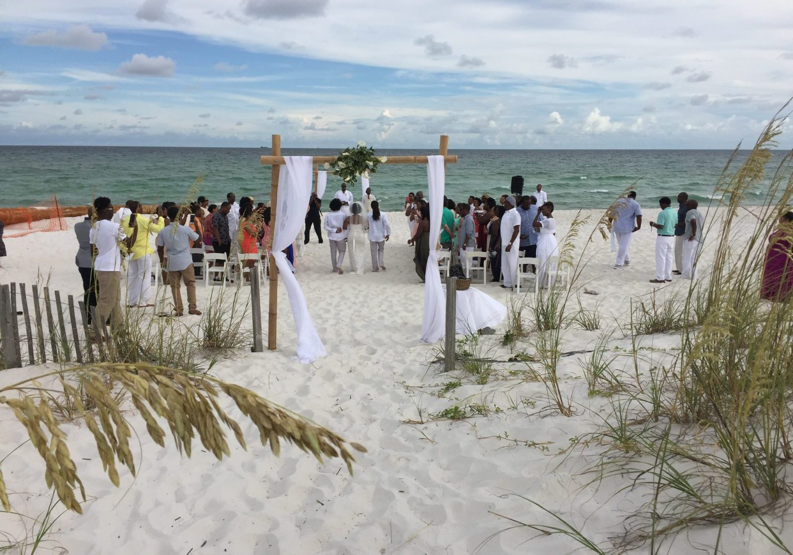 Entire Wedding on Beach